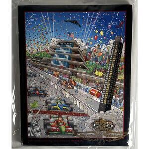 Racing 2004 Indianapolis 500 Race Day Program In Plastic Sleeve W/Starting Field